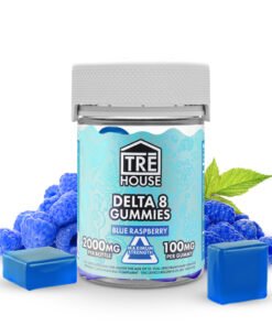 Blue Raspberry Delta 8 THC Gummies